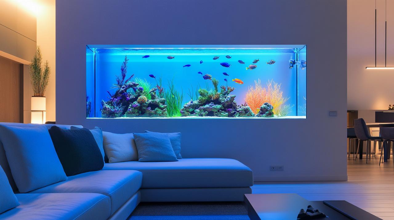 ¿Cómo elegir su acuario mural según el espacio y la instalación disponible?