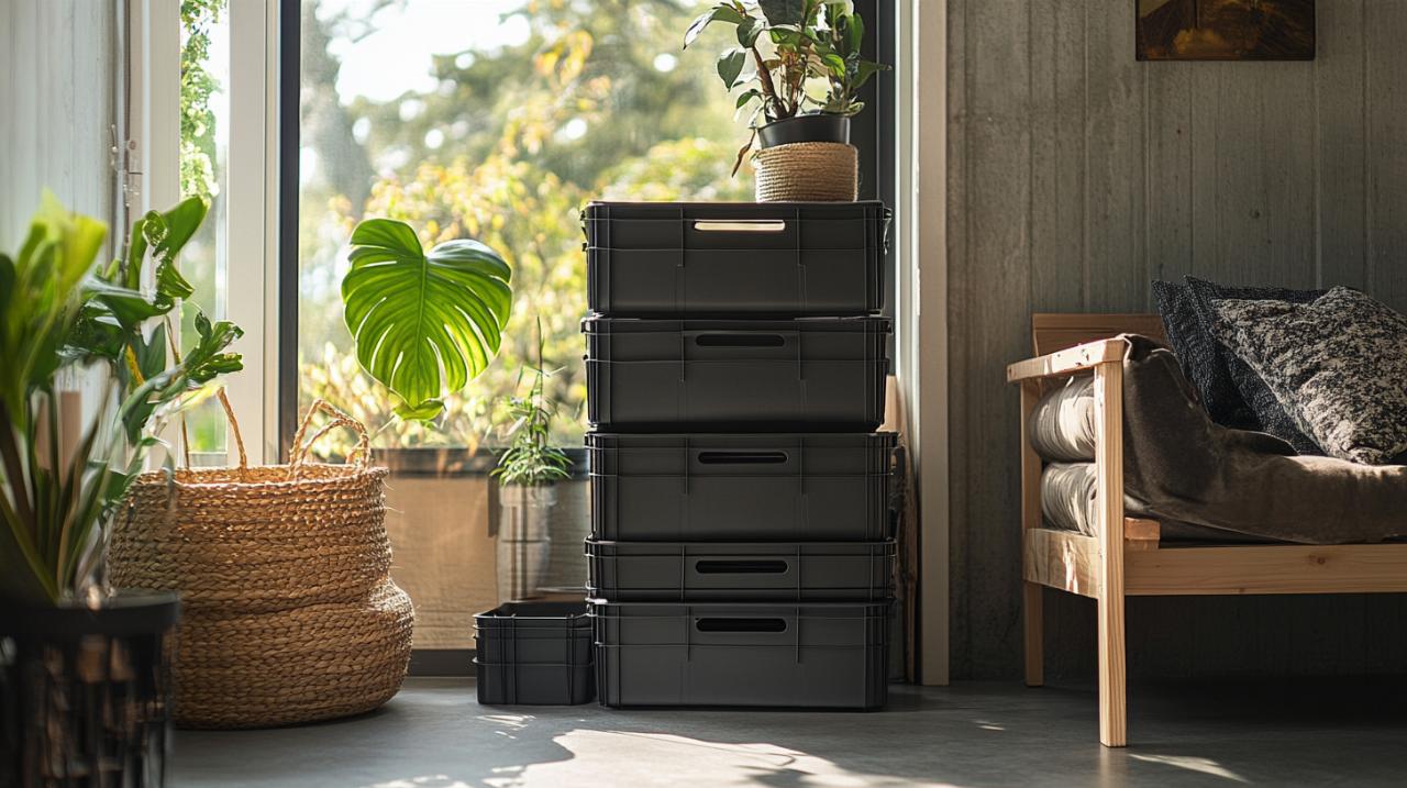 Cajones de plástico de segunda mano de la marca Allibert: ¿cuáles son las ventajas? frente a contenedores nuevos en logística