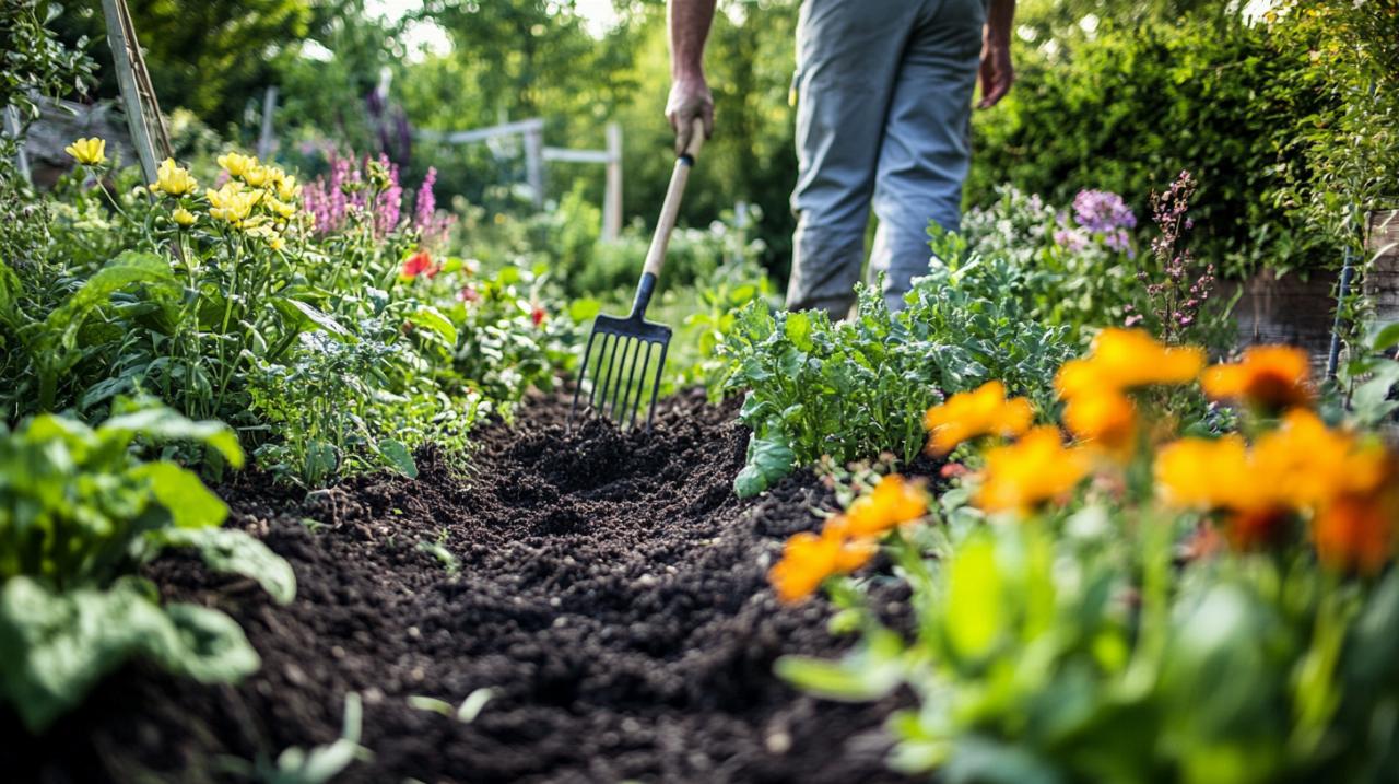 ¿Cómo aflojar un suelo arcilloso utilizando compost y abono para optimizar la jardinería?